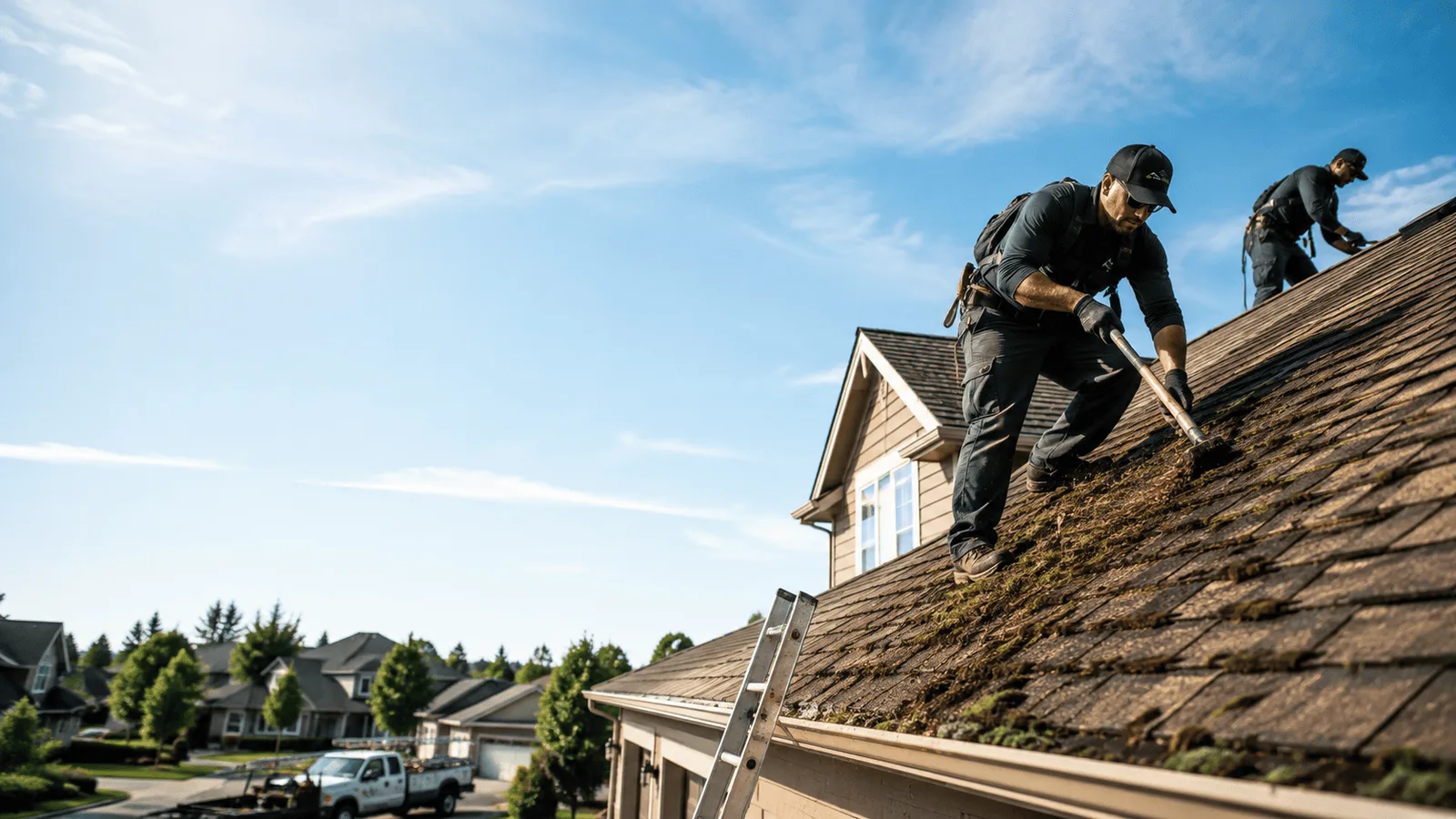 Roof Moss Removal in West Warren, MA near me